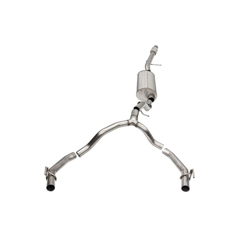 Corsa 21132 Sport cat-back exhaust system in 304 stainless steel for 2021-2024 Cadillac Escalade ESV 6.2L