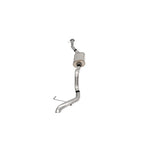 Corsa Performance 304 stainless steel cat-back exhaust with high-tuck muffler and turndown tip for 2021-2025 Ford Bronco.