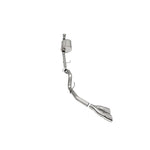 Corsa 21157 Sport Cat-Back exhaust system with single side exit and polished tip for 2021-2025 Ford F-150