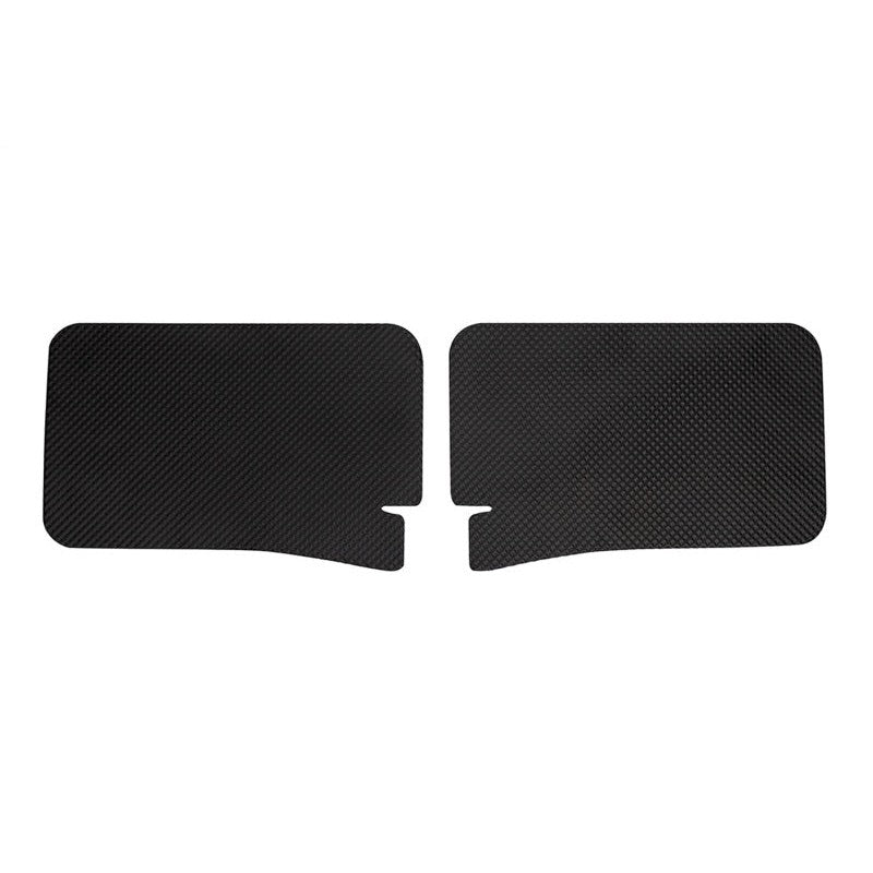Corsa Performance Black Out heat protection shields with black coated aluminum and composite glass core for C8 Corvette Z06
