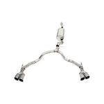 Corsa Sport stainless steel cat-back exhaust system with twin polished 4-inch tips for 2020-2023 Chevy Tahoe and GMC Yukon.