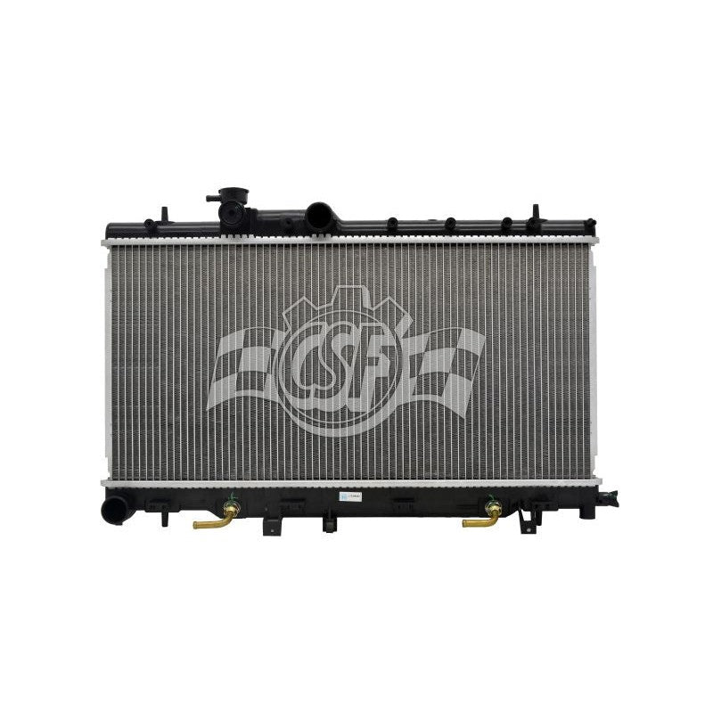 CSF 3356 OEM-style replacement radiator featuring plastic tanks and aluminum core for 2002-2005 Subaru Impreza