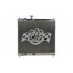 CSF 3328 hand-polished all-aluminum 2-row radiator with B-Tube core for Nissan Titan and Armada.