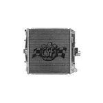 CSF 7048 all-aluminum high-performance right side radiator with satin finish for Porsche 911, Boxster, and Cayman models.