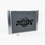 CSF 7218 satin finish all-aluminum high-performance radiator for 2006-2010 BMW M5 E60 and M6 E63/E64.
