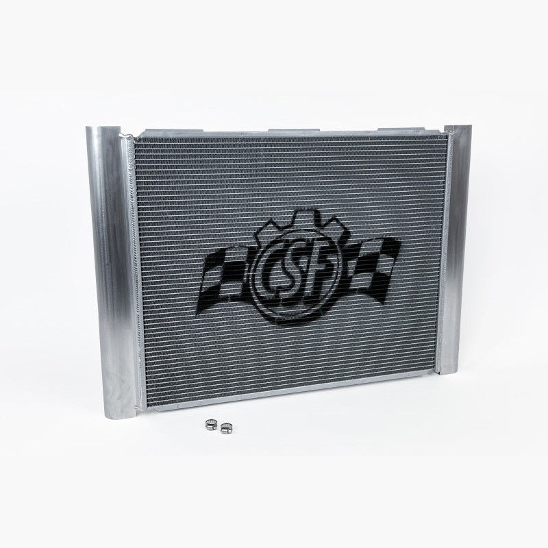 CSF 7218 satin finish all-aluminum high-performance radiator for 2006-2010 BMW M5 E60 and M6 E63/E64.
