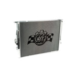 CSF 7059 satin finish all-aluminum triple-pass radiator for 2008-2013 BMW M3.