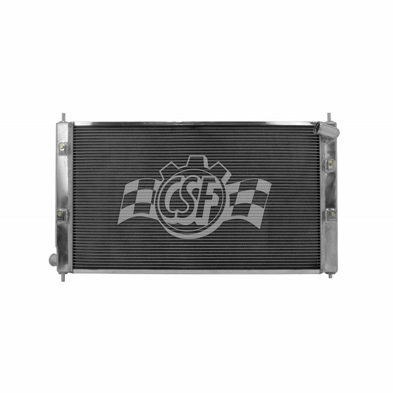 CSF 7019 High-Performance All-Aluminum Radiator with satin finish for 2008-2015 Mitsubishi Lancer Evolution MR