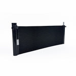 CSF 8101 black all-aluminum transmission oil cooler featuring 26mm microtubes and OEM-style connections.