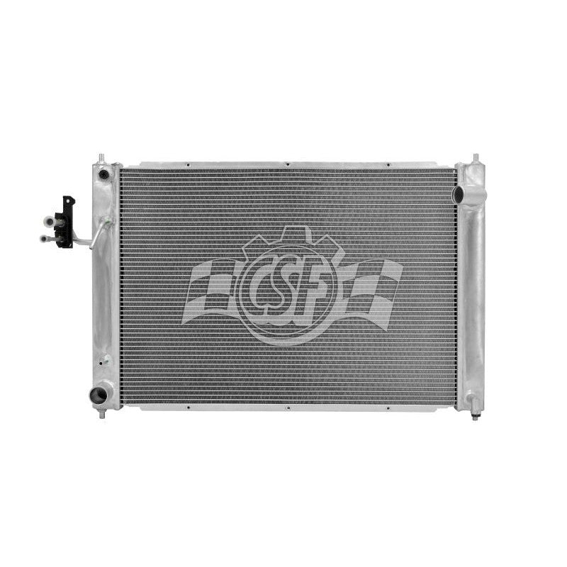 CSF 3721 OEM-style replacement radiator featuring plastic tanks and aluminum core for 2011-2012 Infiniti G25