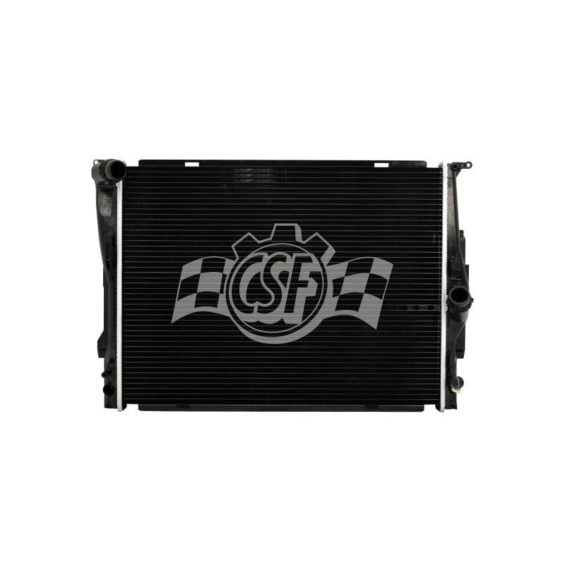 CSF OE-style replacement radiator featuring plastic tanks and aluminum core for 2012-2013 BMW 328i 2.0L