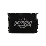 CSF OE-style replacement radiator featuring plastic tanks and aluminum core for 2012-2013 BMW 328i 2.0L