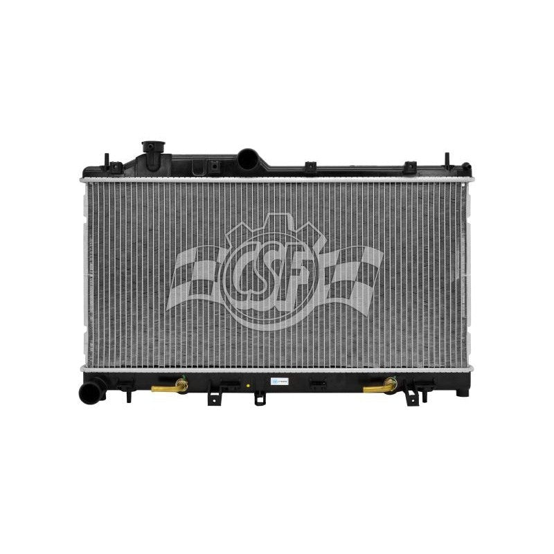 CSF 3515 OE-style replacement radiator featuring plastic tanks and aluminum core for 2.0L Subaru Impreza