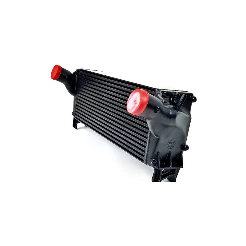 CSF heavy duty black bar and plate intercooler with aluminum cast end tanks for 2013-2018 Ram 2500/3500 6.7L.