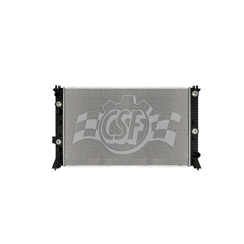 CSF 3975 replacement radiator assembly for 2020-2024 Chevrolet Silverado 2500 and 3500 trucks with 6.6L engines.