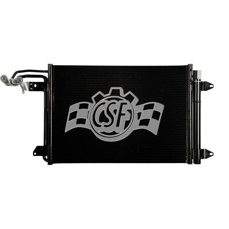 CSF 10537 aluminum A/C condenser for 2006 Volkswagen Golf 1.8L