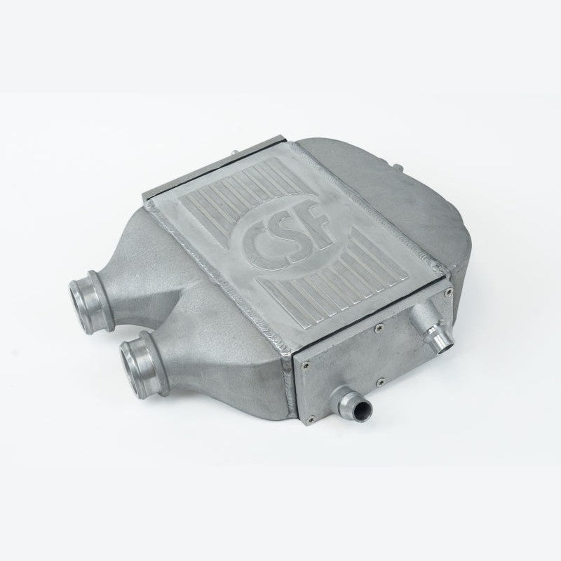CSF 8082R Top Mount Charge-Air-Cooler in crinkle black finish for BMW S55 engine