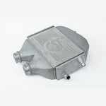CSF 8082R Top Mount Charge-Air-Cooler in crinkle black finish for BMW S55 engine