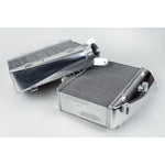 CSF High-Performance Intercooler System for Audi C8 RS6 and RS7 with billet aluminum end tanks and PWR cores.