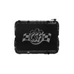 CSF 2708 heavy-duty 4-row copper-brass radiator with ribbed tanks for 1981-1987 Toyota Land Cruiser.