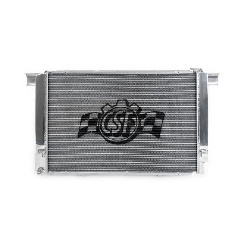 CSF 8057 all-aluminum high-performance radiator with CNC-machined quick-connects for 1990-2002 Mercedes-Benz 500SL and SL500.