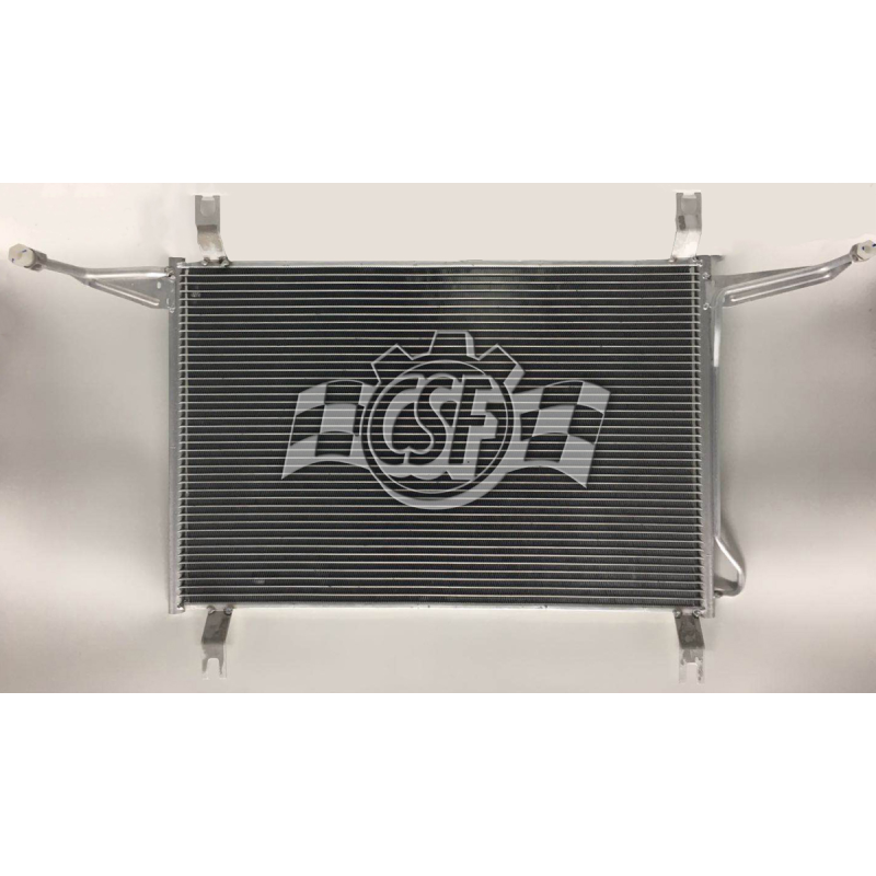 CSF 10891 A/C Condenser with cooling fins and line fittings for 1994 Ford F-150