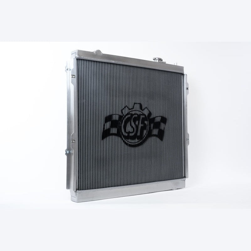 CSF 7212 TIG-welded all-aluminum 2-row radiator with satin finish for 1995-2004 Toyota Tacoma