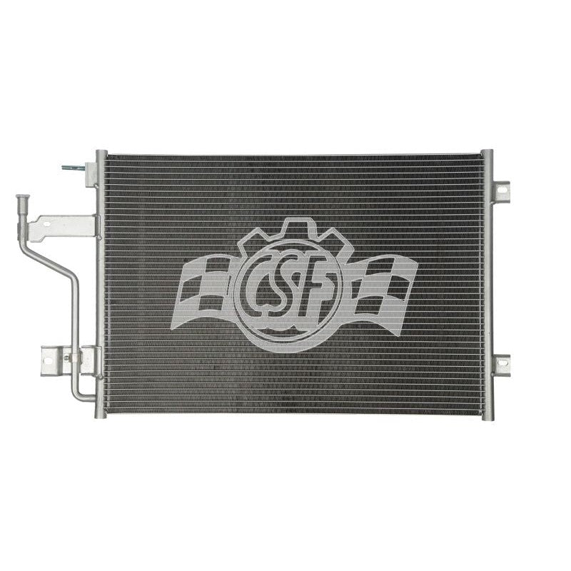 CSF silver aluminum A/C condenser unit for 1999-2002 Dodge Ram 2500.