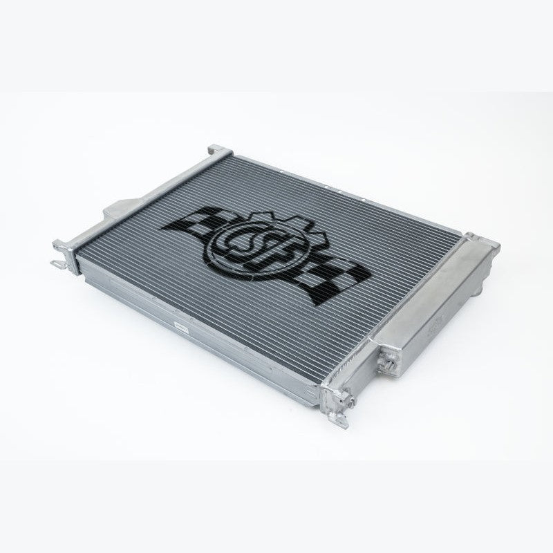 CSF 7211 satin finish aluminum performance radiator for BMW E36 and E46 S54 engine swaps