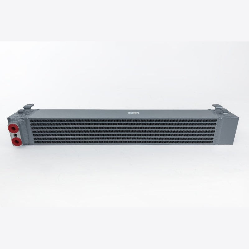 Silver CSF 8240 race-spec oil cooler with bar and plate construction for BMW S54 swap applications.