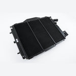 CSF 7206 satin black all-aluminum high-performance left-side radiator for 1994-1999 Ferrari F355.