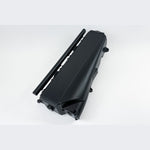 CSF Gen 2 B58 Race X billet aluminum charge-air-cooler manifold featuring a Thermal Black Cerakote finish.