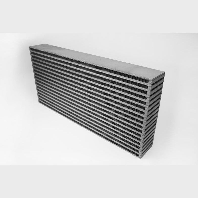 CSF 8047 horizontal flow bar and plate intercooler core measuring 22 inches by 12 inches by 3.5 inches.
