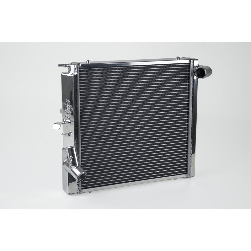 CSF 7070 all-aluminum performance right side radiator with B-tube core for Porsche 911 991 models.