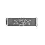 CSF 7053 all-aluminum center radiator for Porsche 911 featuring a 42mm B-tube core and TIG-welded end tanks.