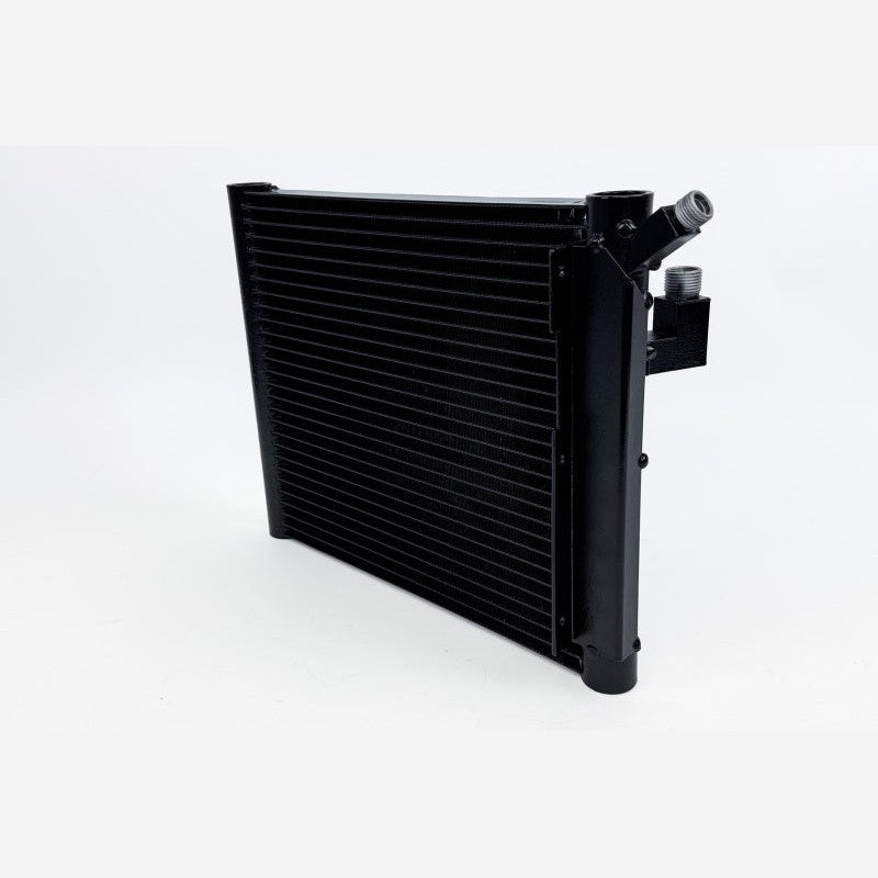 CSF 8325 satin black 100% aluminum parallel-flow A/C condenser for 1989-1998 Porsche 911.