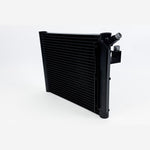 CSF 8325 satin black 100% aluminum parallel-flow A/C condenser for 1989-1998 Porsche 911.