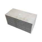 CSF 8085 heavy-duty bar and plate water-to-air intercooler core with staggered fin design rated for 1500 HP.
