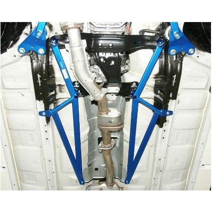 Cusco Power Brace Floor Center chassis reinforcement for 2008-2014 Subaru Impreza WRX and STI.