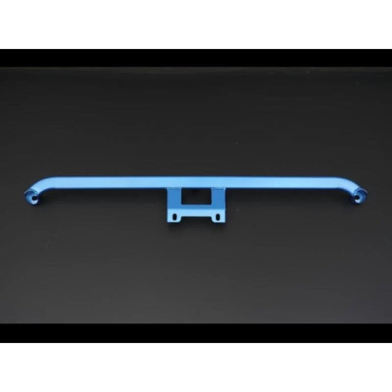 Cusco blue powder coated steel rear power brace for 2017 Honda Civic Type-R FK8 chassis reinforcement