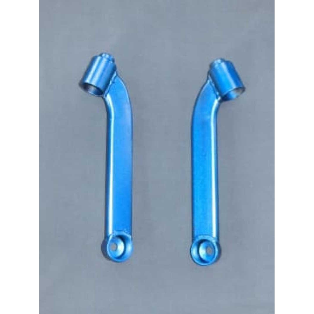 Blue Cusco Power Brace Rear Cross Member Side reinforcement for 2019+ Subaru Forester.