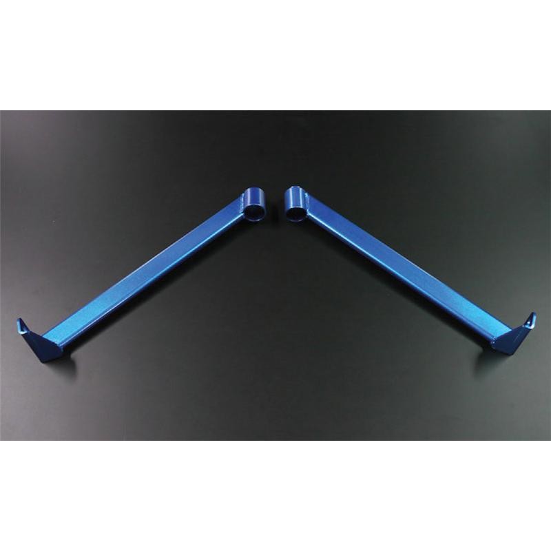 Cusco Power Brace Rear Member Side 965 492 RS in signature blue for Subaru BRZ and Toyota 86.