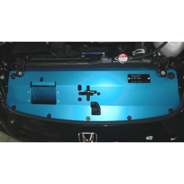Blue anodized aluminum Cusco radiator cooling plate for Honda S2000 AP1 and AP2