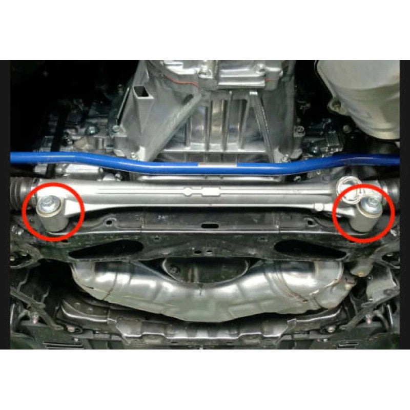 Cusco blue performance steering rack bushings for 2013+ Subaru BRZ and Scion FR-S.