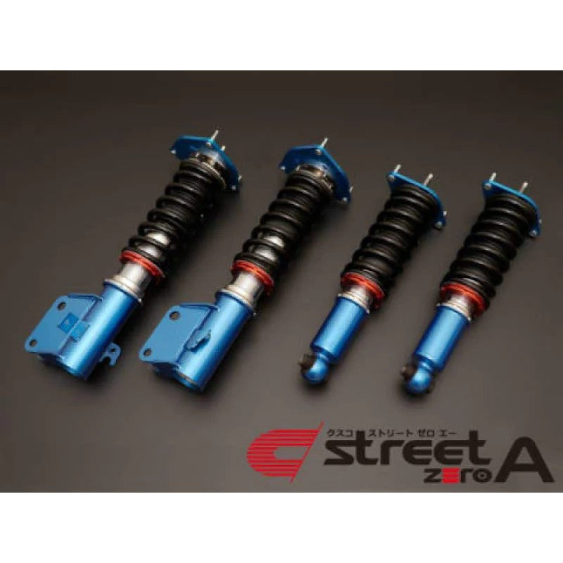 Cusco Street Zero A Coilovers - Front Pillow / Rear Rubber Upper - 2015+ WRX STI