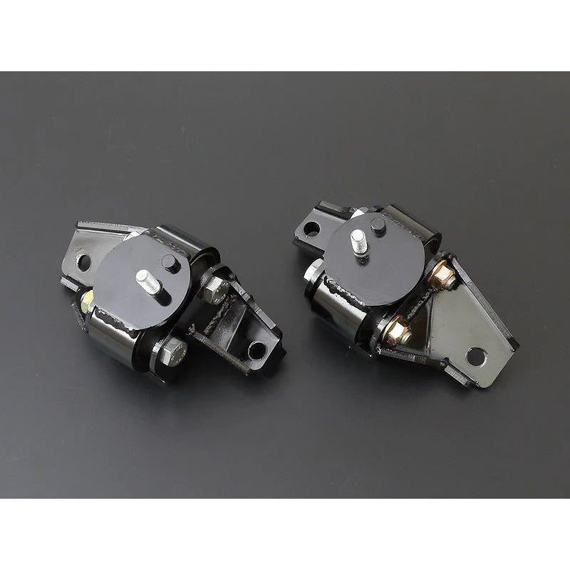 Cusco 965 911 A strengthened engine mount with heavy-duty black metal bracket and reinforced rubber bushing.