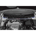 Cusco Type OS front aluminum strut tower bar with blue steel brackets for 2011-2014 Scion tC
