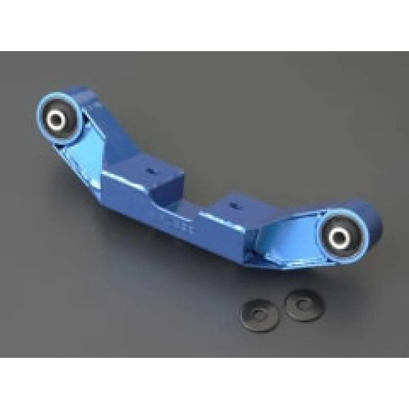 Cusco blue powder-coated steel rear differential carrier for Subaru STI, WRX, and Forester chassis