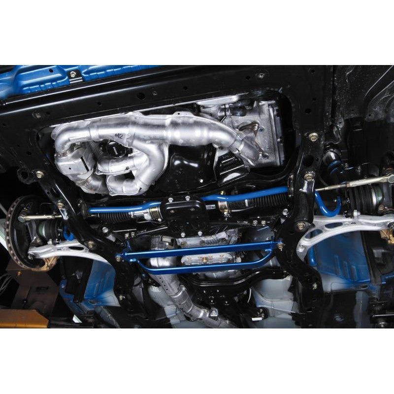 Cusco blue 22mm front sway bar for 2002-2007 Subaru Impreza WRX and STI GDA GDB chassis