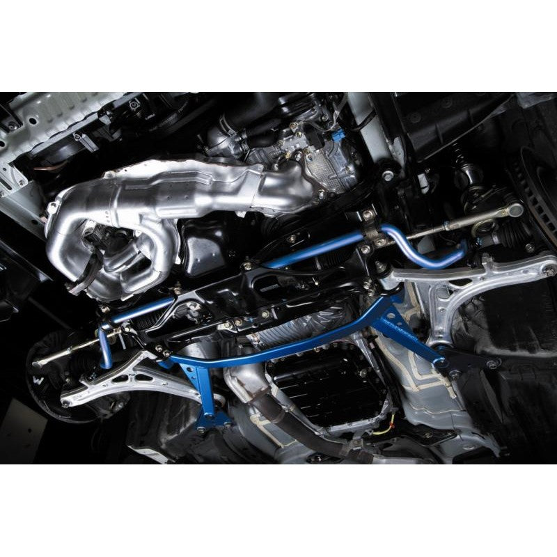 Cusco blue 23mm front sway bar for 2005-2014 Subaru Legacy and Impreza WRX